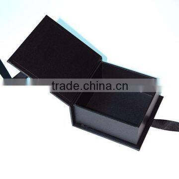 Hot Sale Customized Black Packaging Box Jewelry With Logo photo-4
