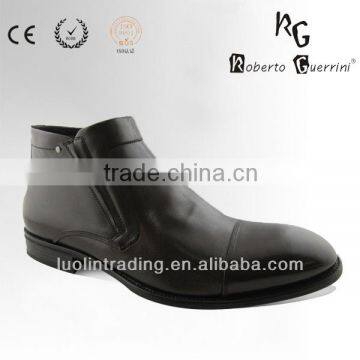 Roberto Guerrini Leather No Lace Boots