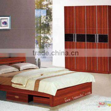 Widely use chinese bedroom set with good price 300379-18