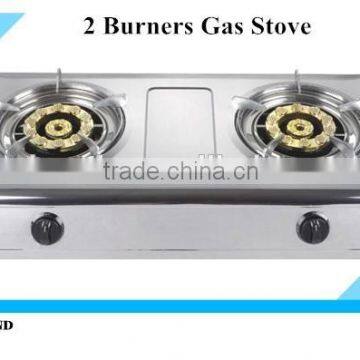 double burners gas stove GS-8218