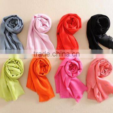 Big size solid twill scarf for both men and women, wool shawl, winter scarf