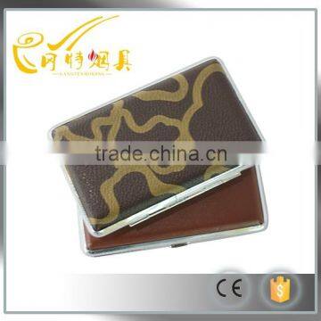 GT-HN99912 high quality cigarette case , 12pcs longer pu lether cheap cigarette case