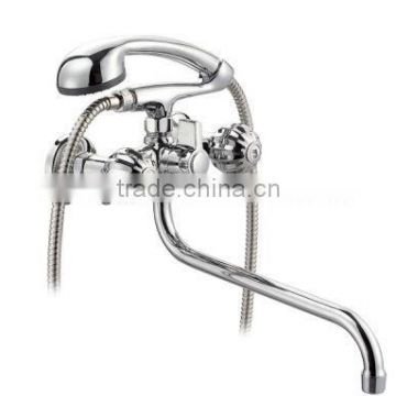 double handle shower mixer & bathroom faucet mixer