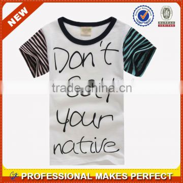 Comfortable cotton kids t-shirt printed