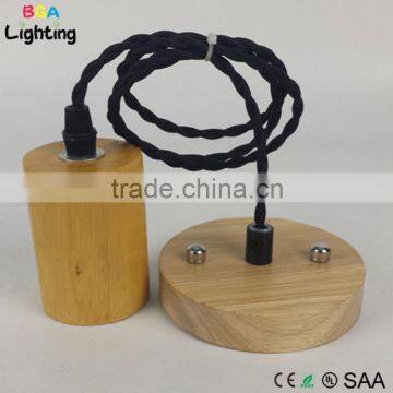 india Chandelier E27 Wood Hanging Light Parts