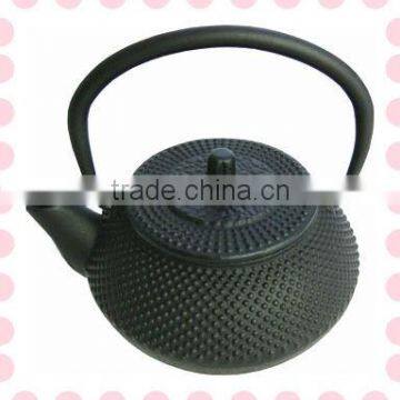 0.3L cast iron teapot black