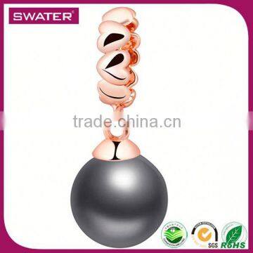 Wholesale Products Grey White Bead Bracelet Charm photo-3