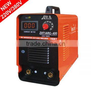 Cheap price 400 amp mma inverter arc welding machine ARCZX7 400 by AC220V/380V dual power                        
                                                Quality Choice