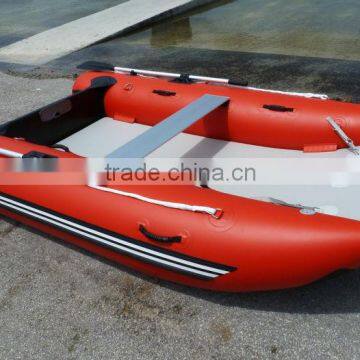 CE Certificated Good Style 0.9mm PVC Inflatable Catamaran