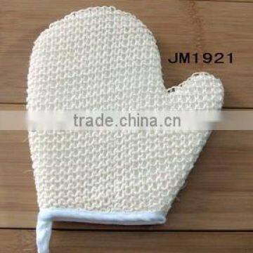 bath exfoliating gloves sisal sponge JM1921-1