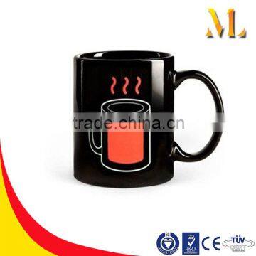 MLB-1643 11oz Magic Hot Gas Hot Cold Color Changing Mug customized magic heat sensitive mug