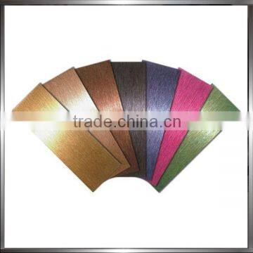Low Price ASTM A554 standard hairline/mirror finish stainless steel sheet
