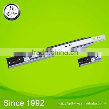 With ISO certificate steel full-extension ball bearing self closing drawer slide