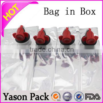 yason aseptic bag in box 20 liter bag in box carton 5l 10l plastic bag in box