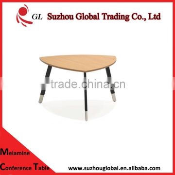 simple home furniture triangle conference table