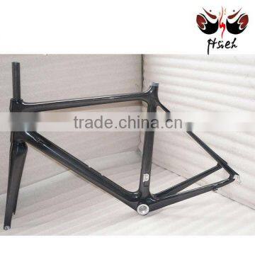 Super light but very stiffness carbon fiber road frame set ISP and non ISP available
