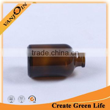 Custom made screw top glass bottle for pharmacy/pill/medicine