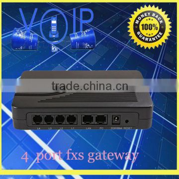 1/2/4/8 ports FXS gateway sip ATA gateway fxs to fxs connection