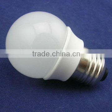 ceramic housing e27 energy saver warm white 3w led light bulbs wholesale