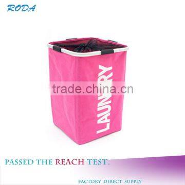 Commercial Durable 600D Polyester Zipper Laundry Bag For Dirty Cloth