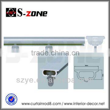 SC12 fashion rail cheap plastic window railing car sliding flexible rails