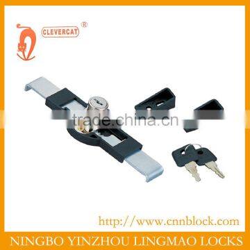 Sliding door lock black file cabinet lock