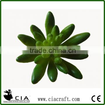 Wholeselling Tropical Artificial Succulent Plant in Deep Green