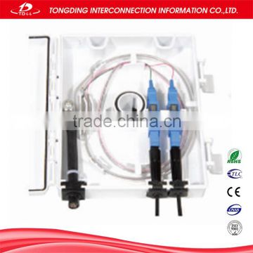 2 port fttx pon network system with catv