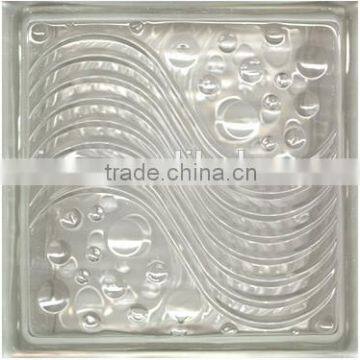 SCIEC brand sea wave clear glass block glass/brick glass                        
                                                Quality Choice