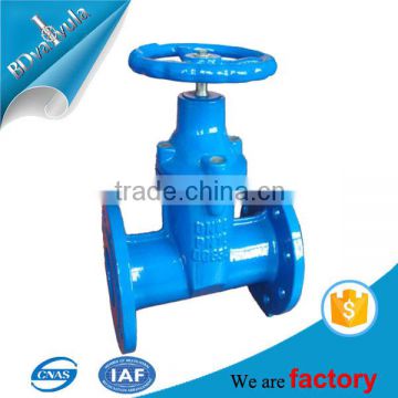 DN40 - DN600 GGG50 PN16 GB DIN BS standard resilient seated gate valve