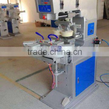 Two Color Turn Table Pad Printing Machine for CD and DVD photo-5