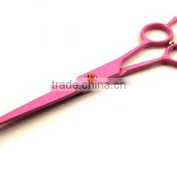 Pet Grooming Scissor Pink Color Coated High Quality