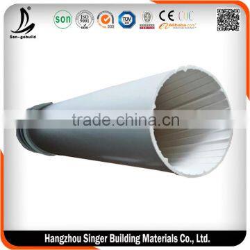 Hot sale drain pipe, low price large plastic drain pipe