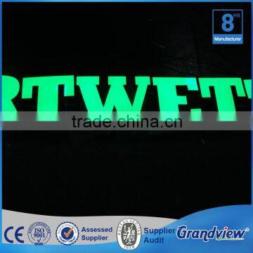Customized 3d Illuminated Logo Embossing Acrylic Letter Sign photo-3