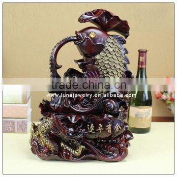 Fengshui fish statue ,luckly fish ,resin fish statue ,