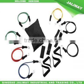 Heavy Duty Premium Resistance Band Kit with Door Anchor, Ankle Strap, and Resistance Band Carrying Case