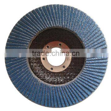 brown aluminum oxide zirconia flexible flap disc for metal