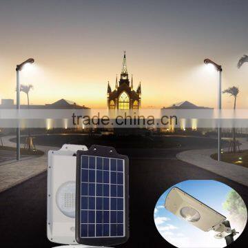 waterproof motion sensor led solar street light with aluminium led street light shell