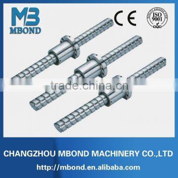 CNC machining stainless steel lead screw with trapezoidal thread