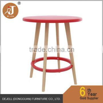 2016 Popular Cheap Wood and Plastic Bar Table for Sale