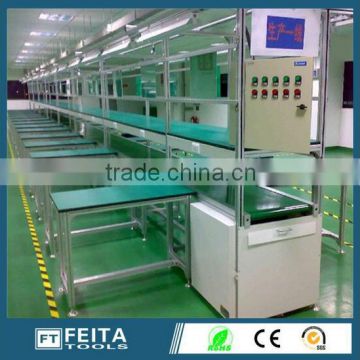 Independent Opposite Work Table Mobile Phone Belt Assembly Line Converyors