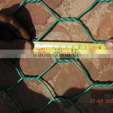 PVC Coated hexagonal Gabion Mesh For Rockfill Dam