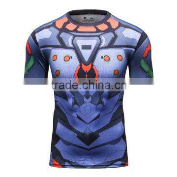 2016 Movie Superman v Bat-man/Wonder Man T-shirt Cool Novelty Tshirt Men Dawn of Justice Tee Sports T-Shirts photo-5