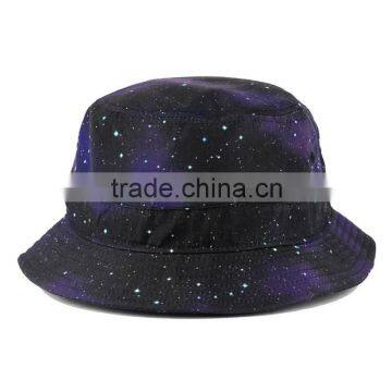 Starry Sky Black Bucket Hat