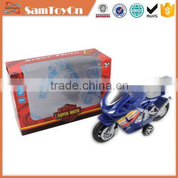 Cheap friction motorcycle promotional toy cars