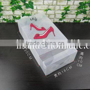 Multi-function clear boot box drawer with lid