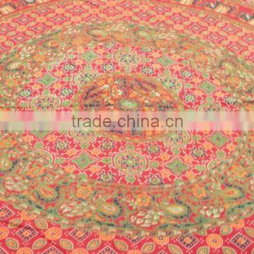 RT-638 Decorative Mandala Printed Tapestry Wall Throws Indian Decor Art Sanganeri Screen Print Bedspread Jaipur photo-5