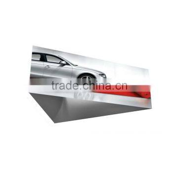 14ft Ceiling Banner Display Trade Show Triangular Hanging Sign (Single Sided Graphic) photo-6