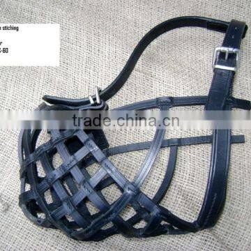 2016 Luxury Handmade Braided Genuine Leather Dog Muzzle photo-6