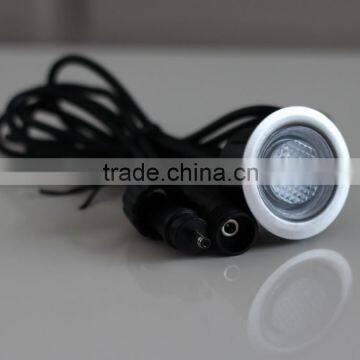 Set of 10 x Round 40mm 12V Low Voltage Led Wall Recessed Lamp Ip65 Waterproof photo-2